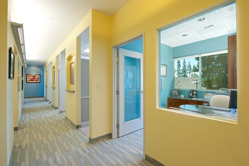 Hallway of San Diego Prosthodontics Office