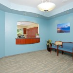 Reception area San Diego Prosthodontics Office